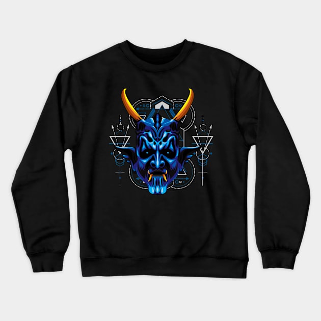 devil Crewneck Sweatshirt by SHINIGAMII